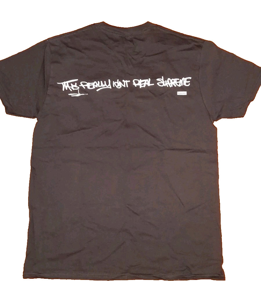 Slawn Batpreme T Shirt Black Size XXL Supreme Box Logo New. gallery