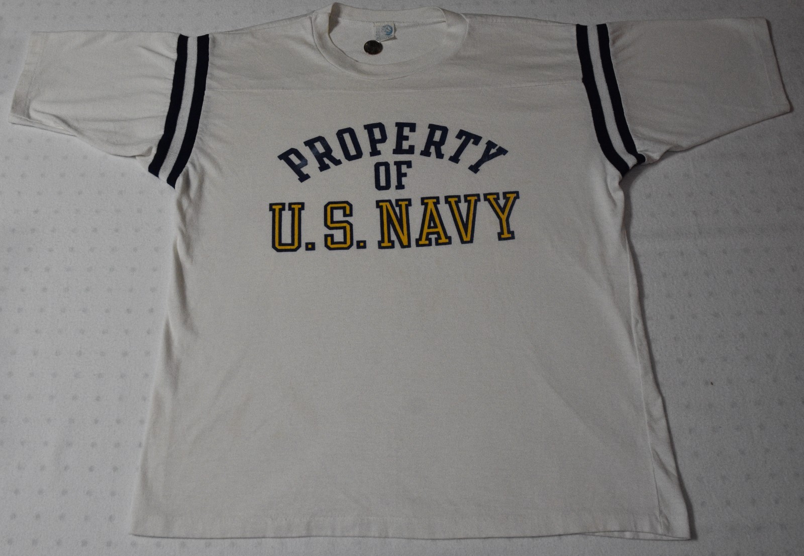 Property of US Navy Jersey 1970s Vintage XL T Shirt