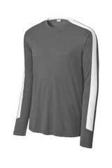 ST100LS Sport-Tek® Competitor™ United Long Sleeve Mens Crew XS-4XL Brand New