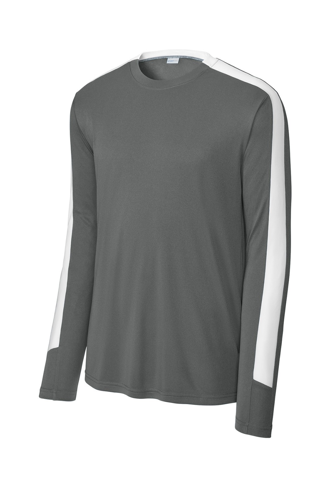 ST100LS Sport-Tek® Competitor™ United Long Sleeve Mens Crew XS-4XL Brand New gallery