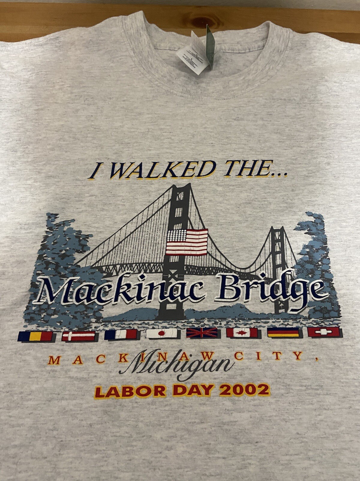 Vintage 2002- Labor Day- I walked the Mackinaw Bridge gallery
