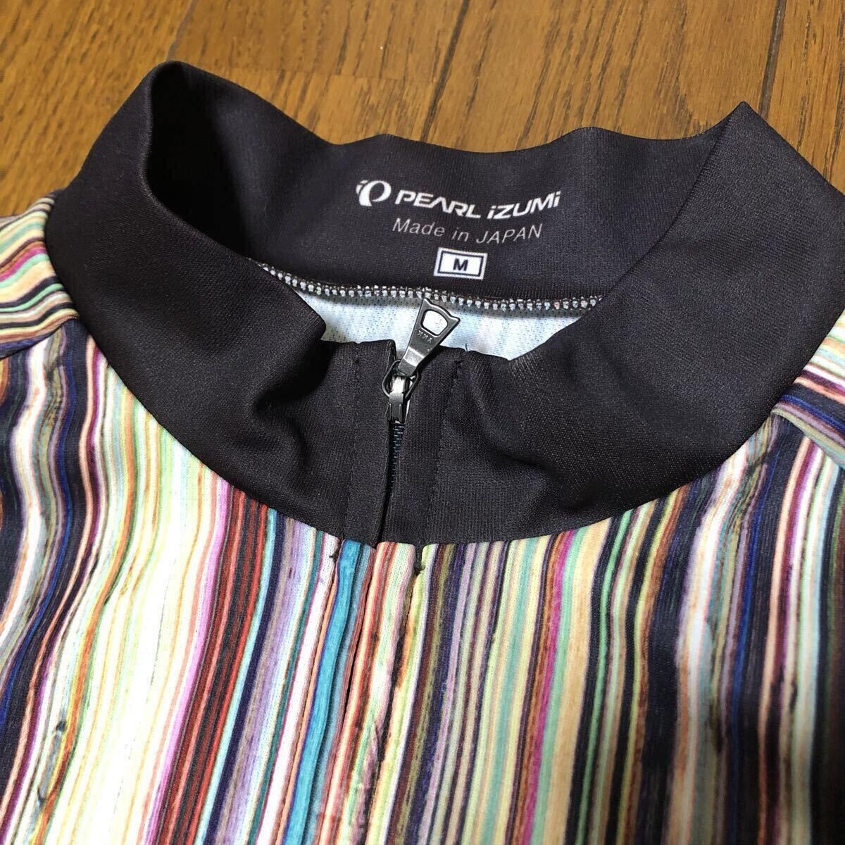 Pearl Izumi Men's M Jersey Paul Smith Multistripe Style Used Japan gallery