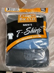 Men’s T-shirts asserted colors 12 p k in famous brand bag