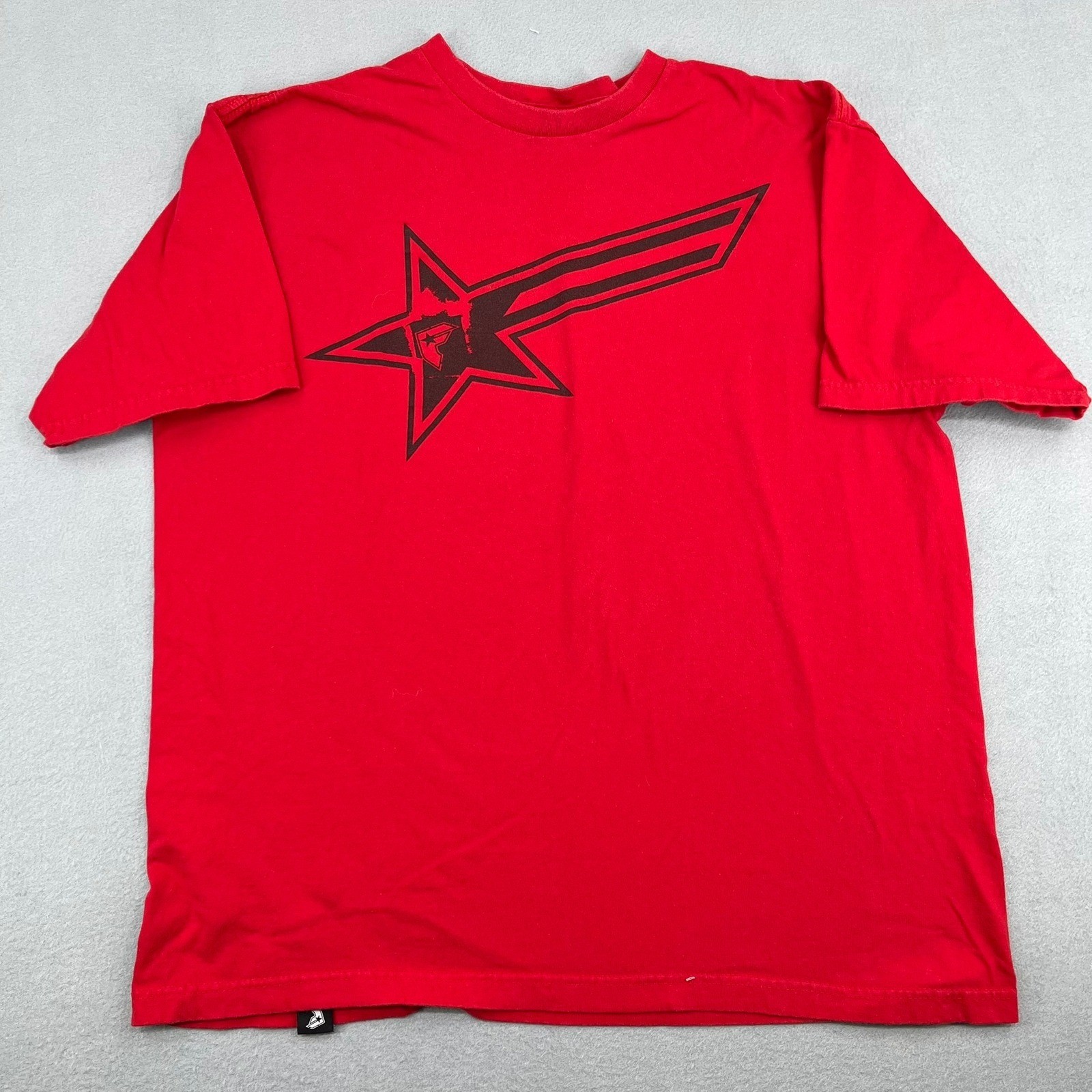 Famous Stars and Straps Mens XL Red Graphic Star Logo Short Sleeve T-Shirt gallery