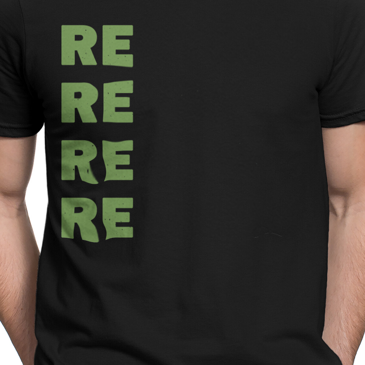 Recycle Reuse Renew Rethink EarthDay Environmental Activism Mens T-Shirts #T510 gallery