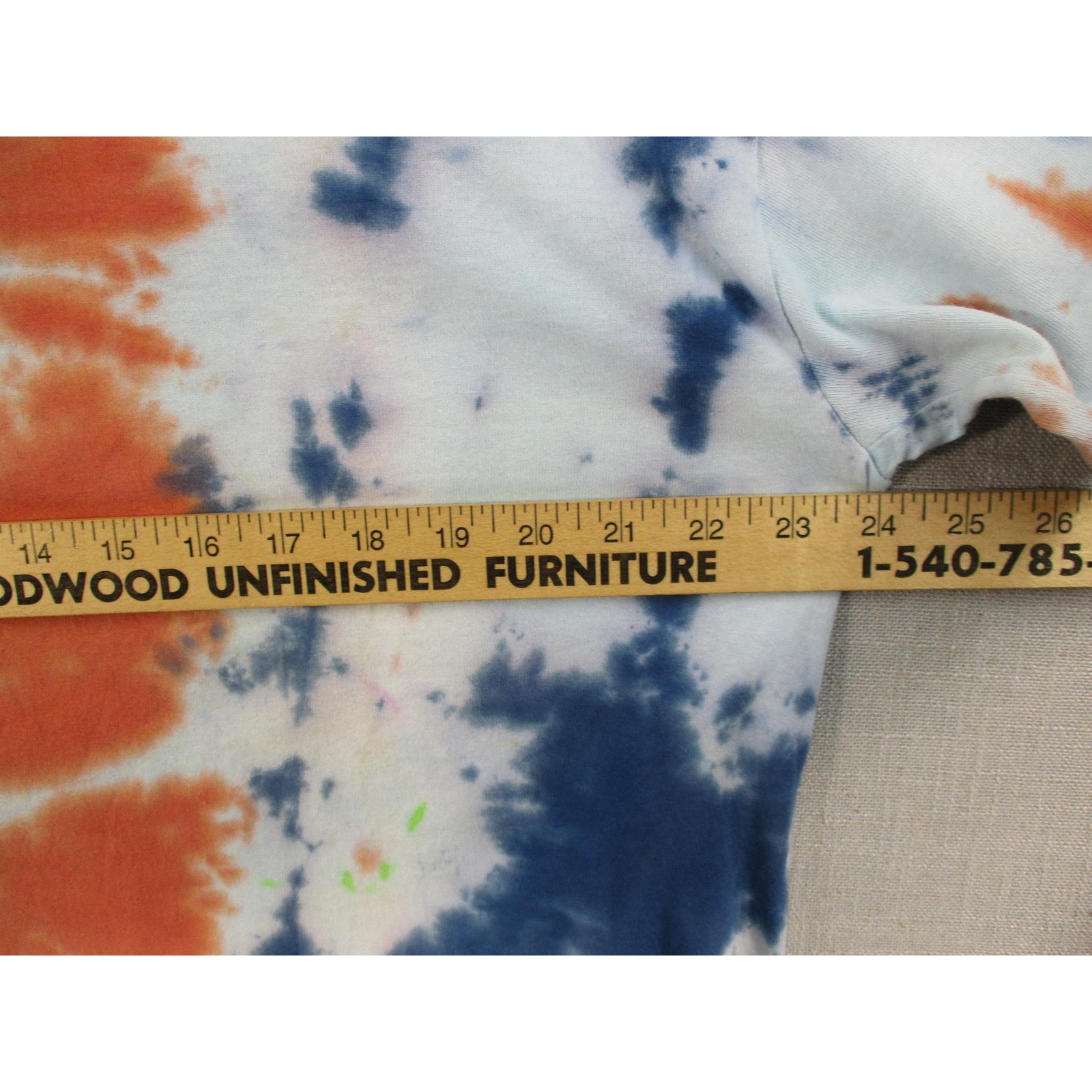GILDAN Multi Color Psychedelic Festival Tie Dye T Shirt Mens Unisex Size XL gallery
