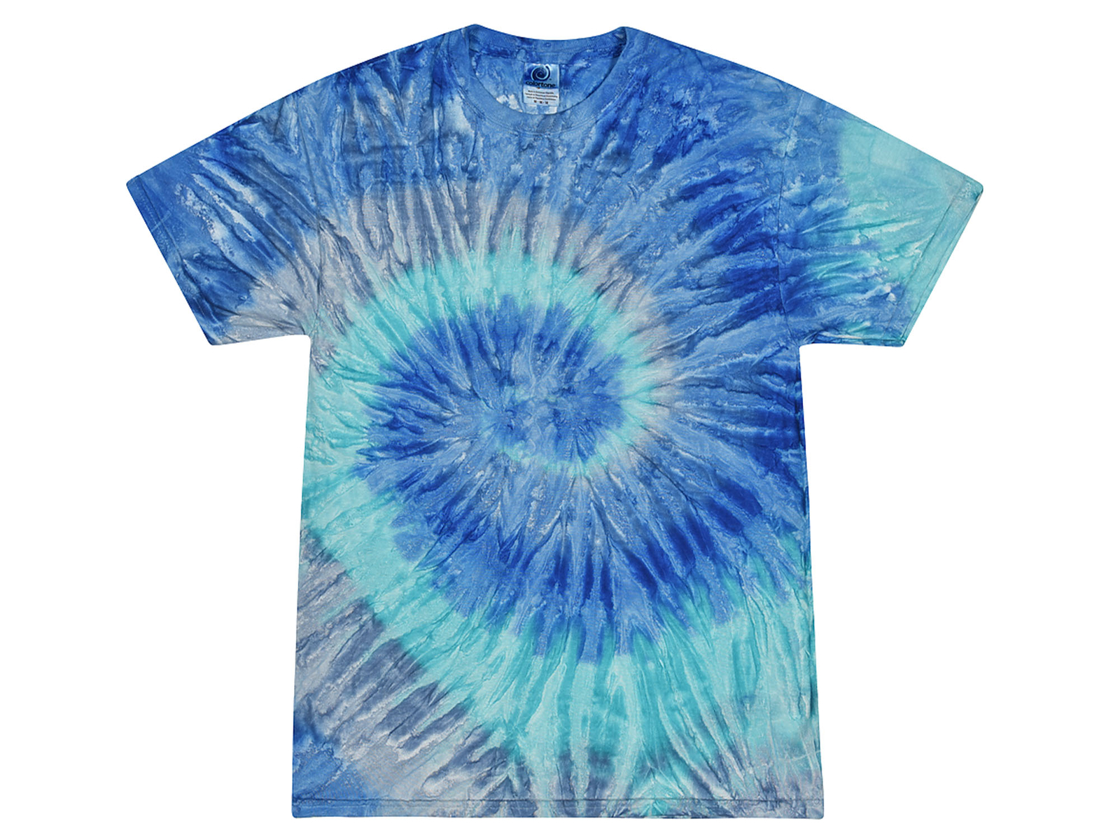 Pick a Blue Tie Dye T-Shirts Adult S M L XL 2XL 3XL 4XL 5XL Colortone gallery