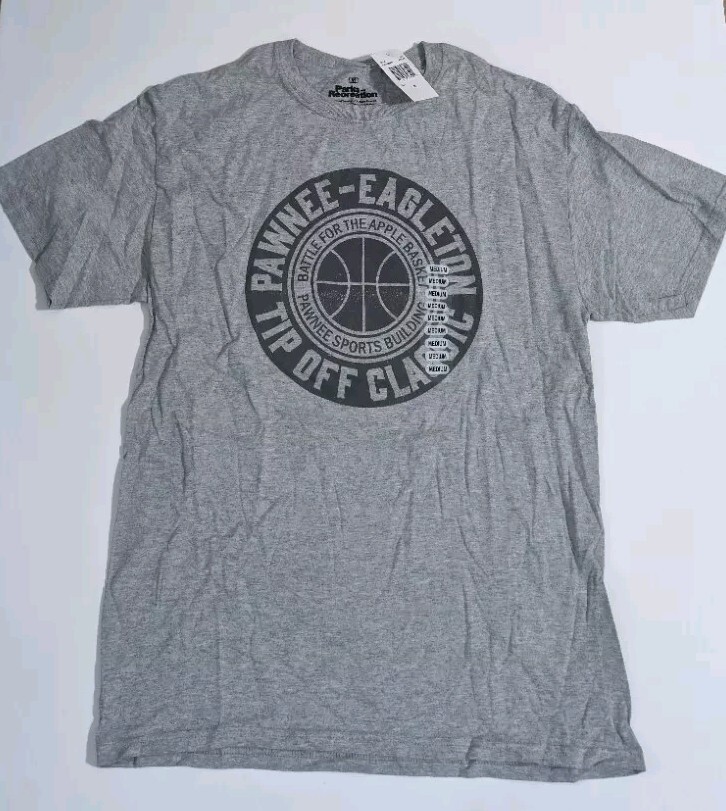 Ripple Junction Parks & Rec Pawnee-Eagleton Basketball T-Shirt Choose Your Size