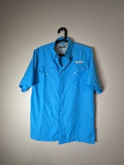 Habit Men’s Short Sleeve Fishing Shirt Size S/P