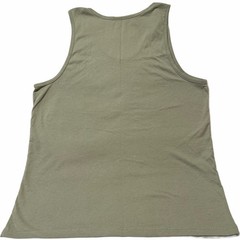 Men’s Tank Top Size Medium Scoop Neck Wide Strap Green NWT