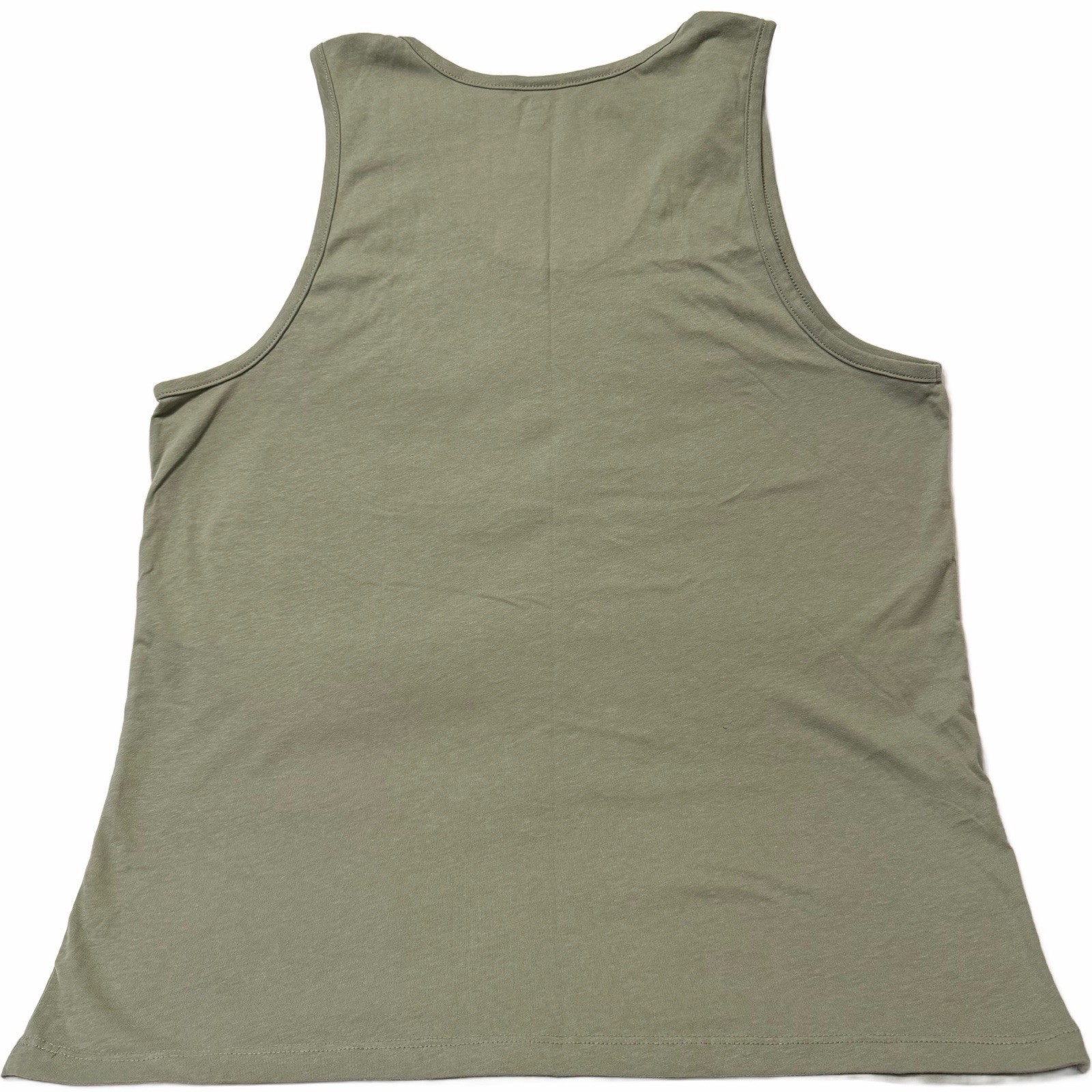 Men's Tank Top Size Medium Scoop Neck Wide Strap Green NWT gallery