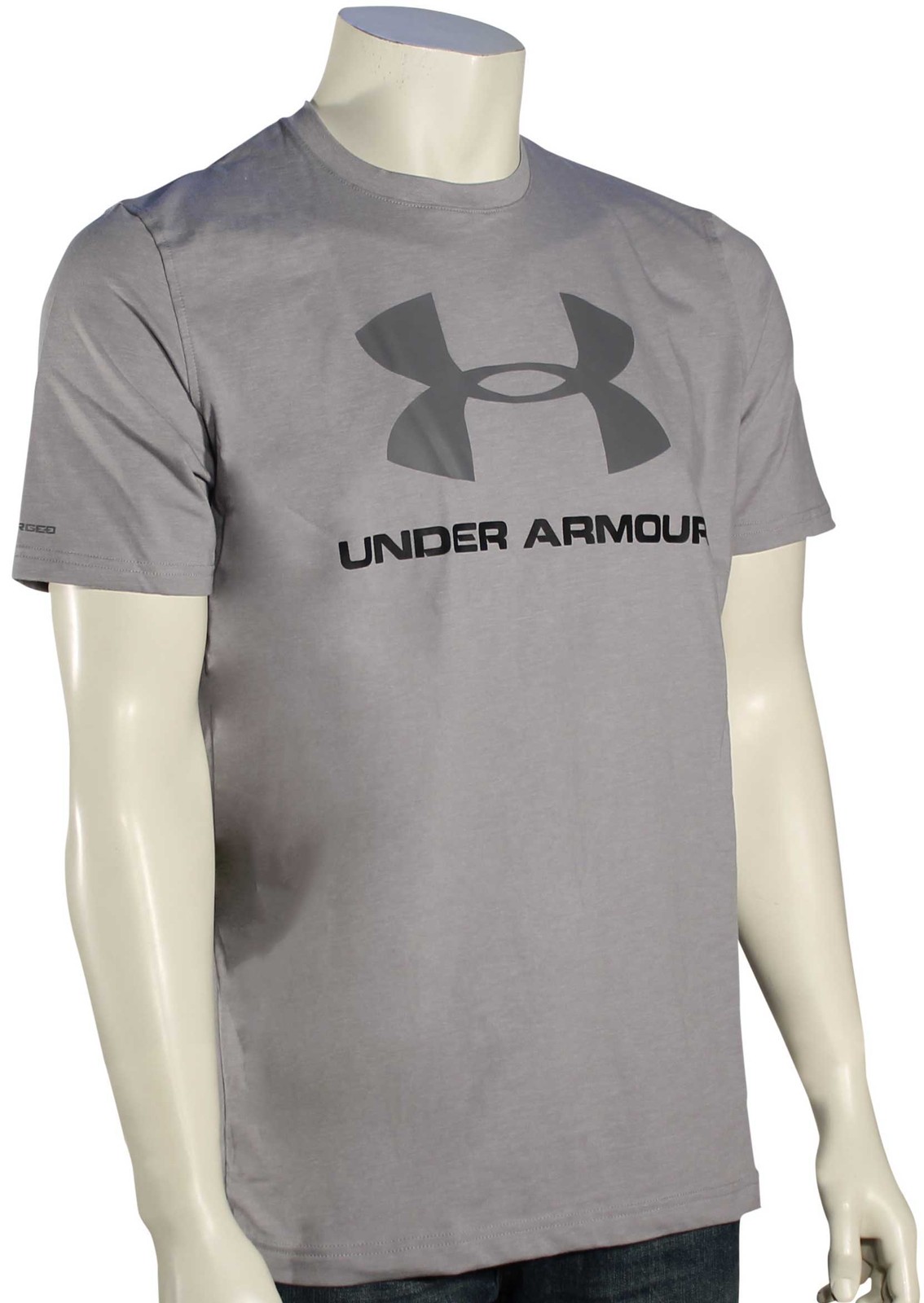 Under Armour Sportstyle Logo T-Shirt - Grey Heather / Graphite - New gallery