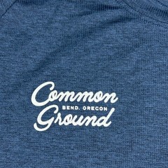 Black Diamond Mens Lightwire SS Tech Tee Indigo Blue Common Ground Oregon Large