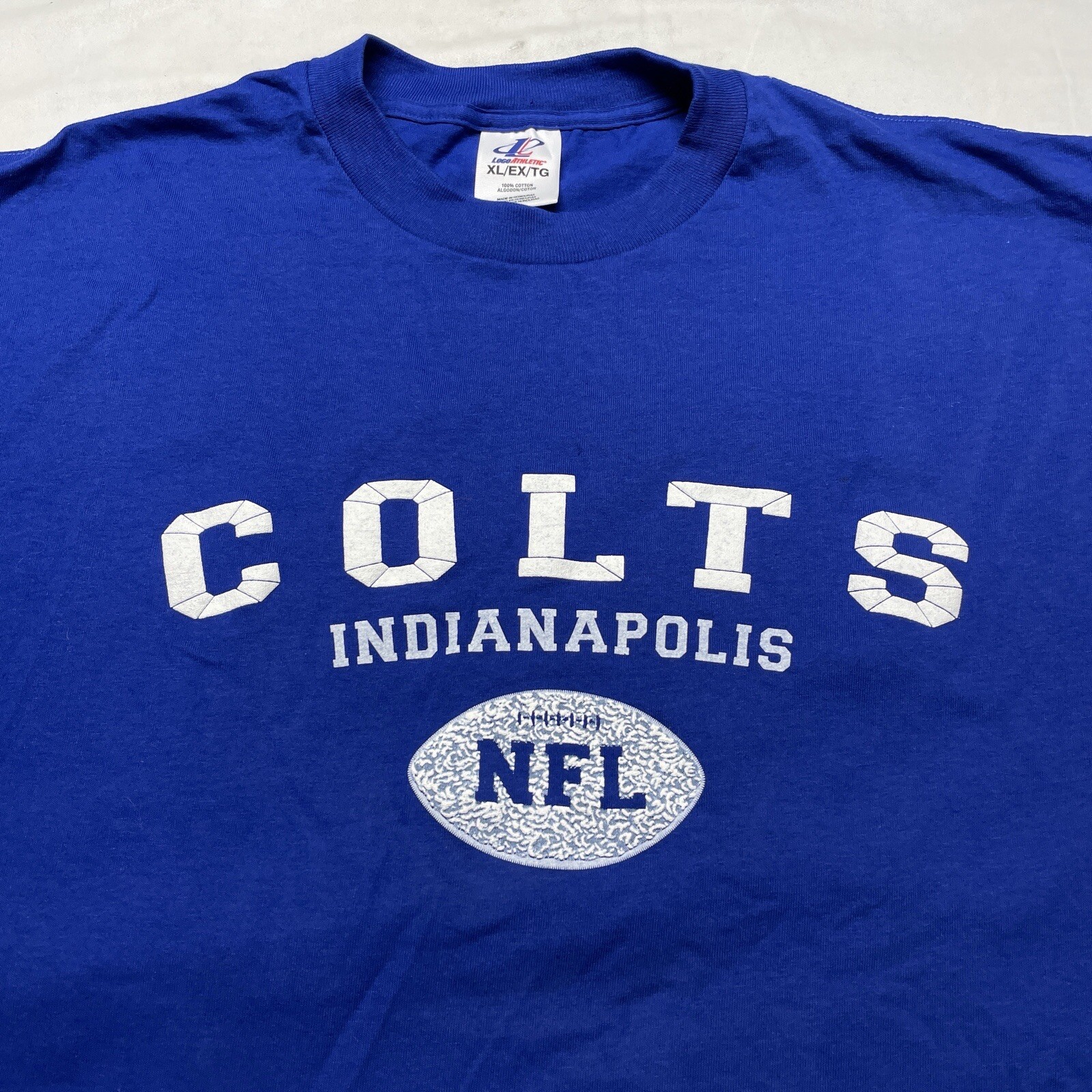 Vintage 90s Indianapolis Colts T-Shirt Men’s XL NFL Football Team Logo Hipster gallery