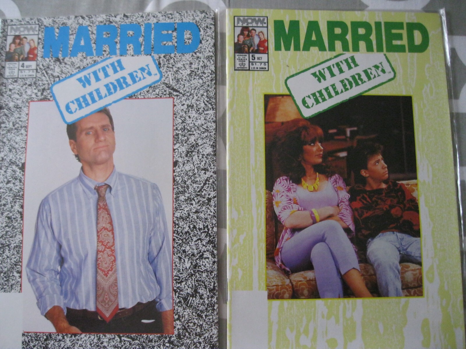 Married with Children #’s 1 thru 6 Vol#1 NOW Comics #’s 1,2,3,4,5,6 NM PHOTO
