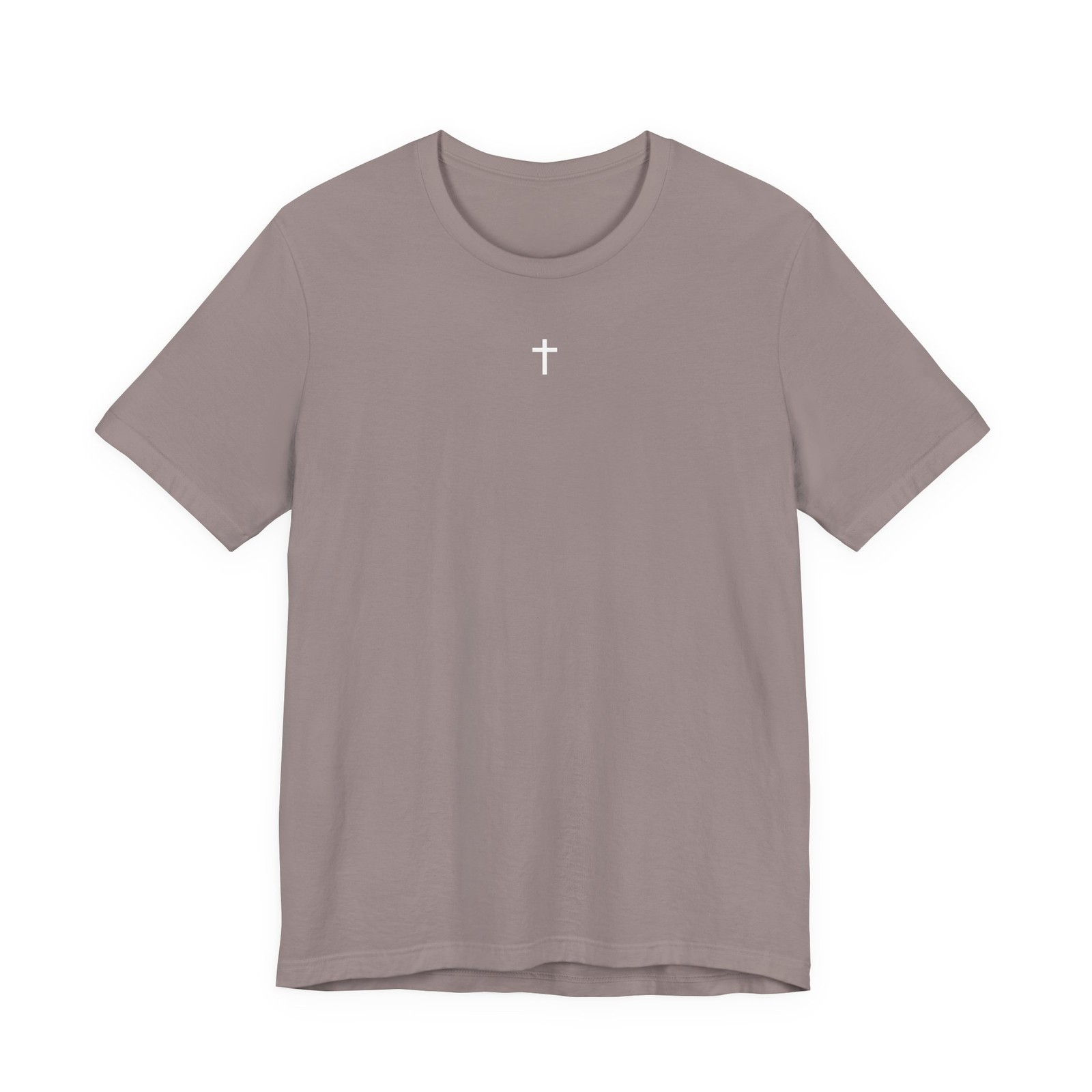 Tiny Cross Tee | T-Shirt, Minimal Christian Design, Small Chest Cross