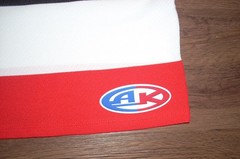 Amon Amarth Viking 11 – X-LARGE Band Logo Hockey Jersey – Canada Red White Black