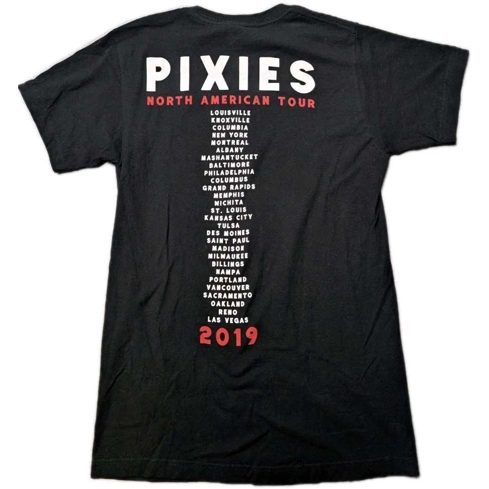 Pixies "I'm Making Good Friends With You" Concert Shirt 2019 Size M gallery