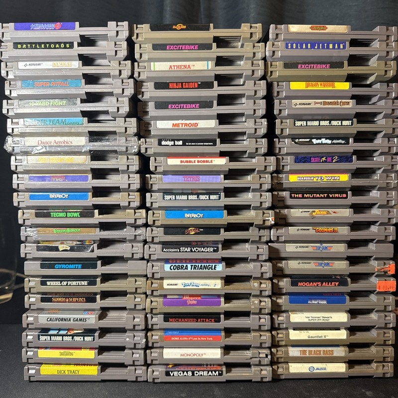 Nintendo NES Games – Pick your Title All Tested Authentic, Buy 2/3/4 DISCOUNT