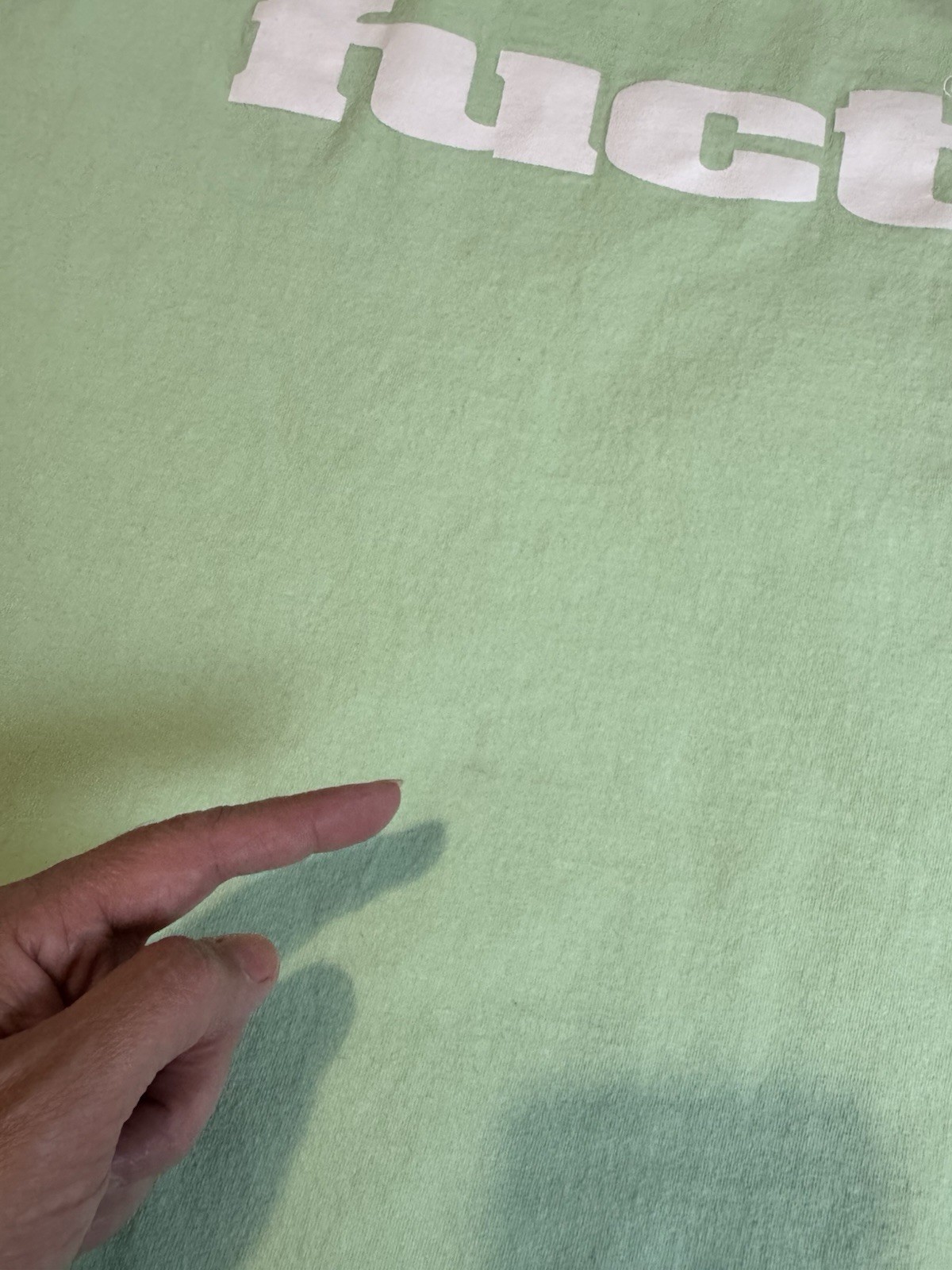 Fuct Tshirt, Og Logo, Mint Green Small gallery