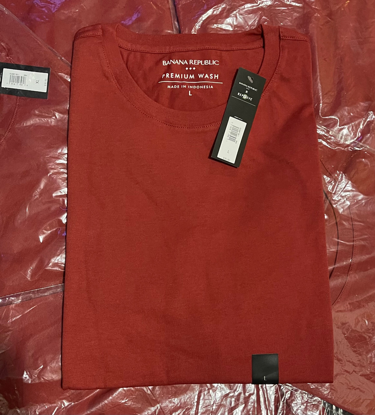 Banana Republic Men's Short Sleeve Crew Neck Premium Wash T-Shirts S-XXL, Choice gallery