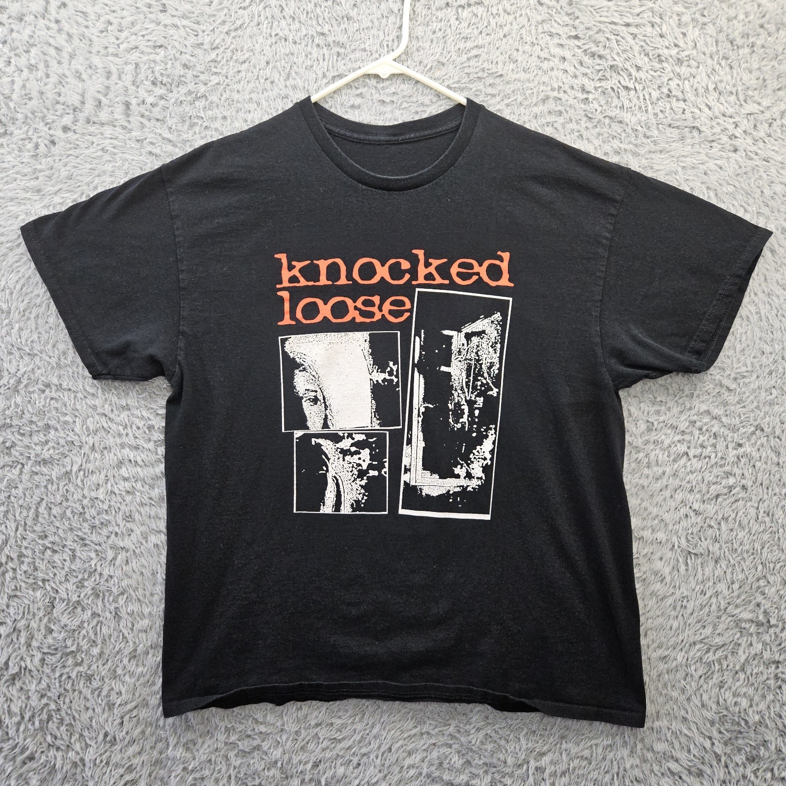 Knocked Loose Band Hardcore T Shirt XL Cotton Heavy Duty Mistakes Like Fractures