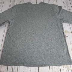 Undefeated Technical Goods Long Sleeve Graphic T Shirt Mens 2XL Gray Tee