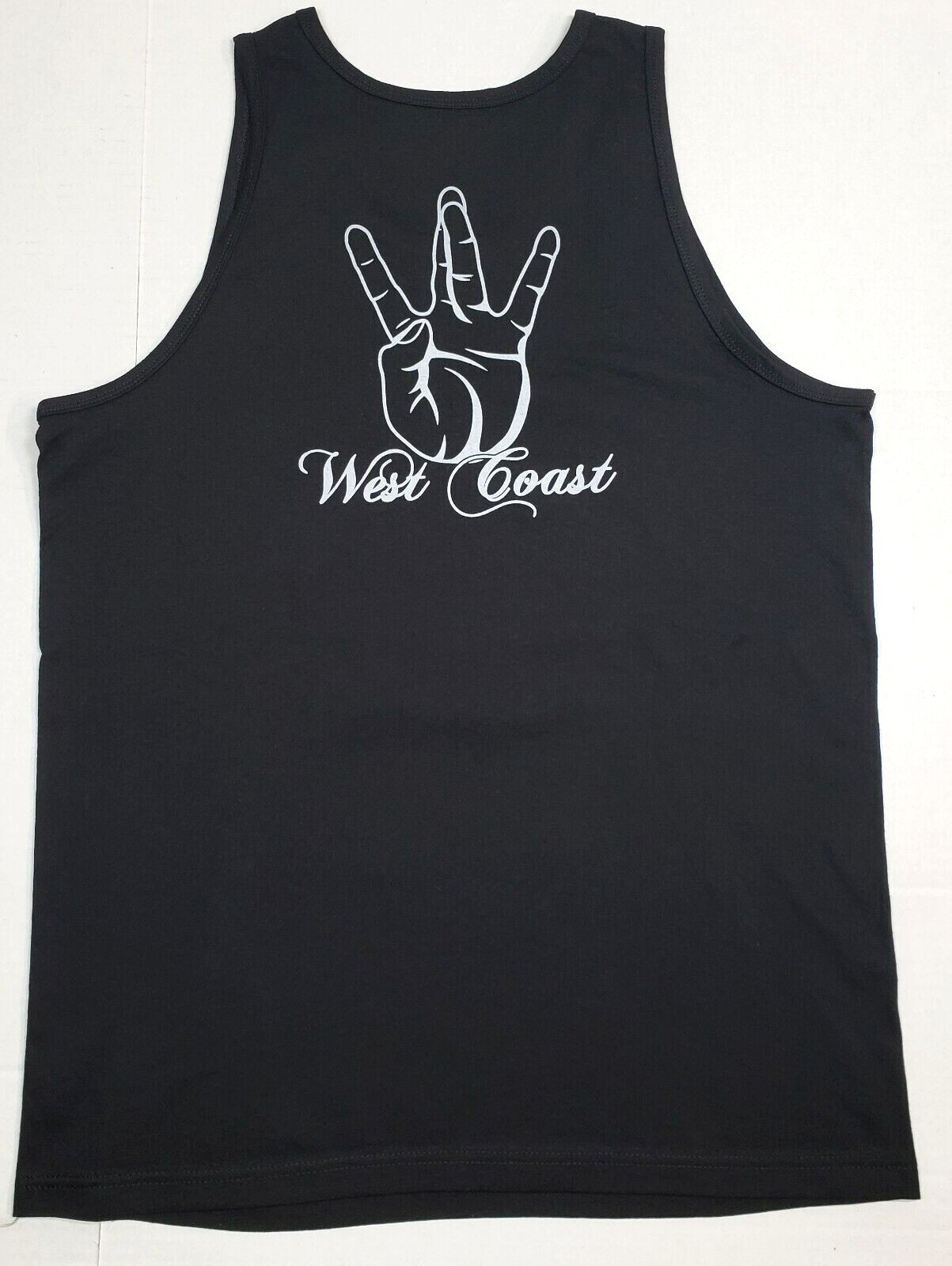 Tupac Shakur Tank Top T-shirt 2Pac West Coast Paisley Lowrider Men's Vest New gallery