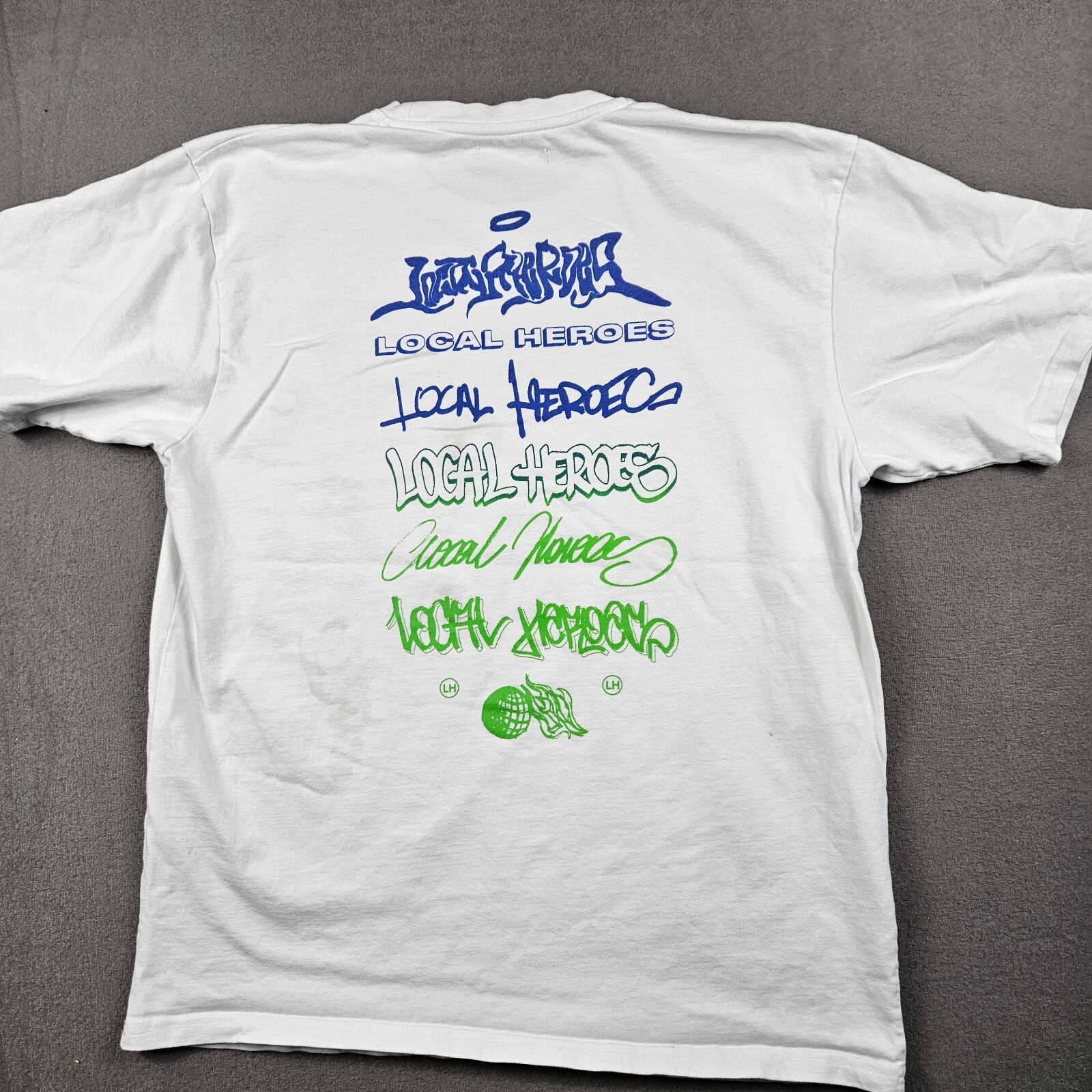 Local Heroes Shirt Mens M Utopia LH Tee White