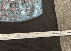 Hot Leathers Christmas Biker Motorcycle Shirt Medium