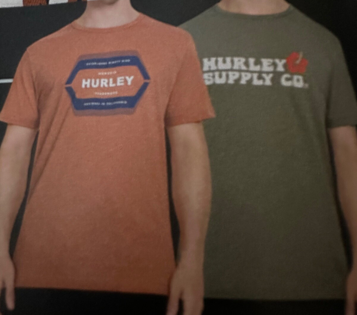 HURLEY MENS TWO PACK GRAPHIC TEE COLOR/SIZE VARY gallery