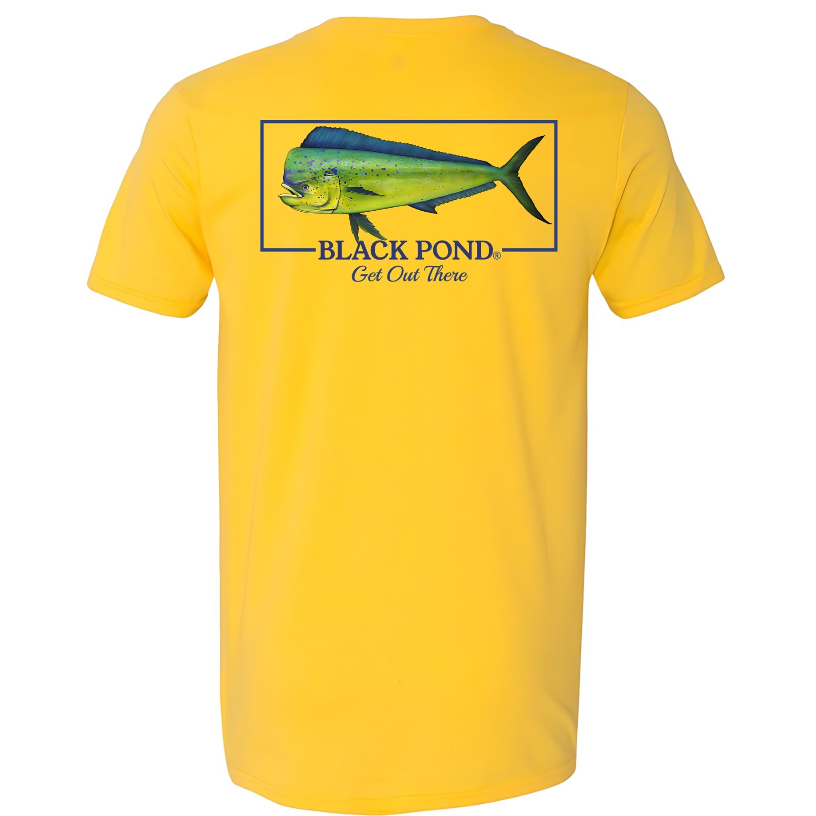 Black Pond Saltwater Series Men's T-shirt Offshore Fishing Mahi Dorado Dolphin gallery
