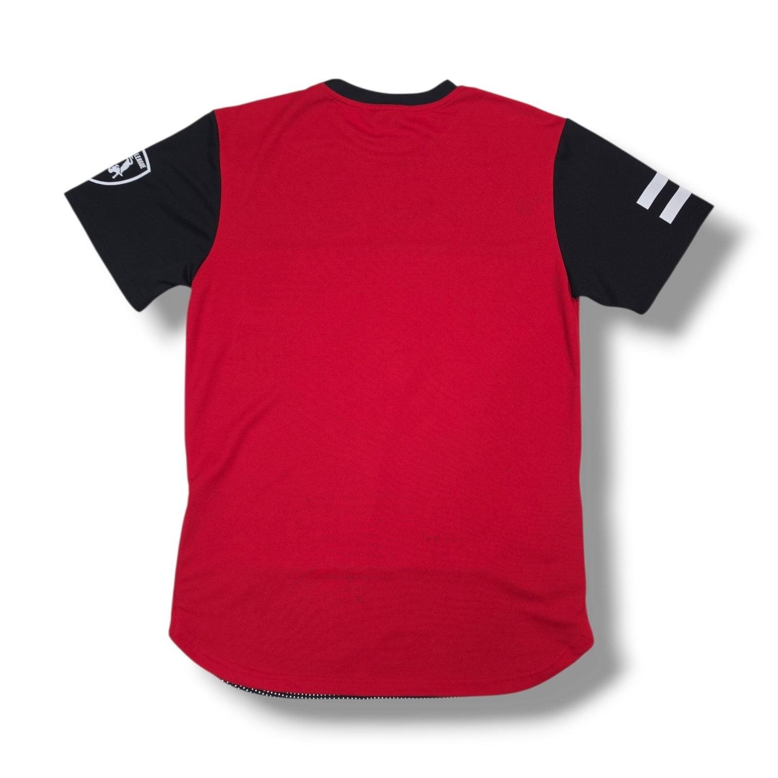 Lavish Society Grand Prix Racing Short Sleeve Red & Black Shirt Men's L gallery