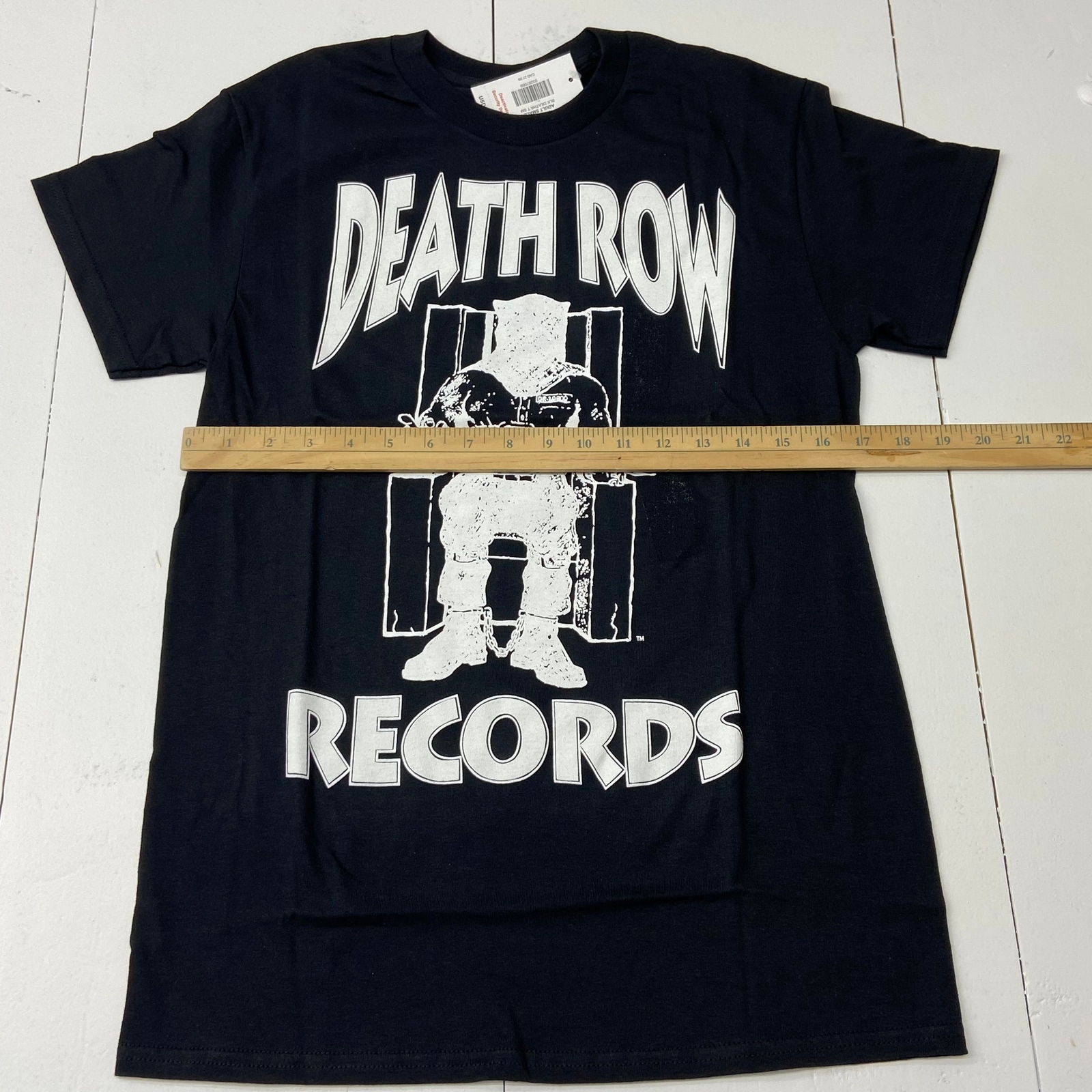 Death Row Records Black Graphic Short Sleeve T-Shirt Adult Size S NEW gallery