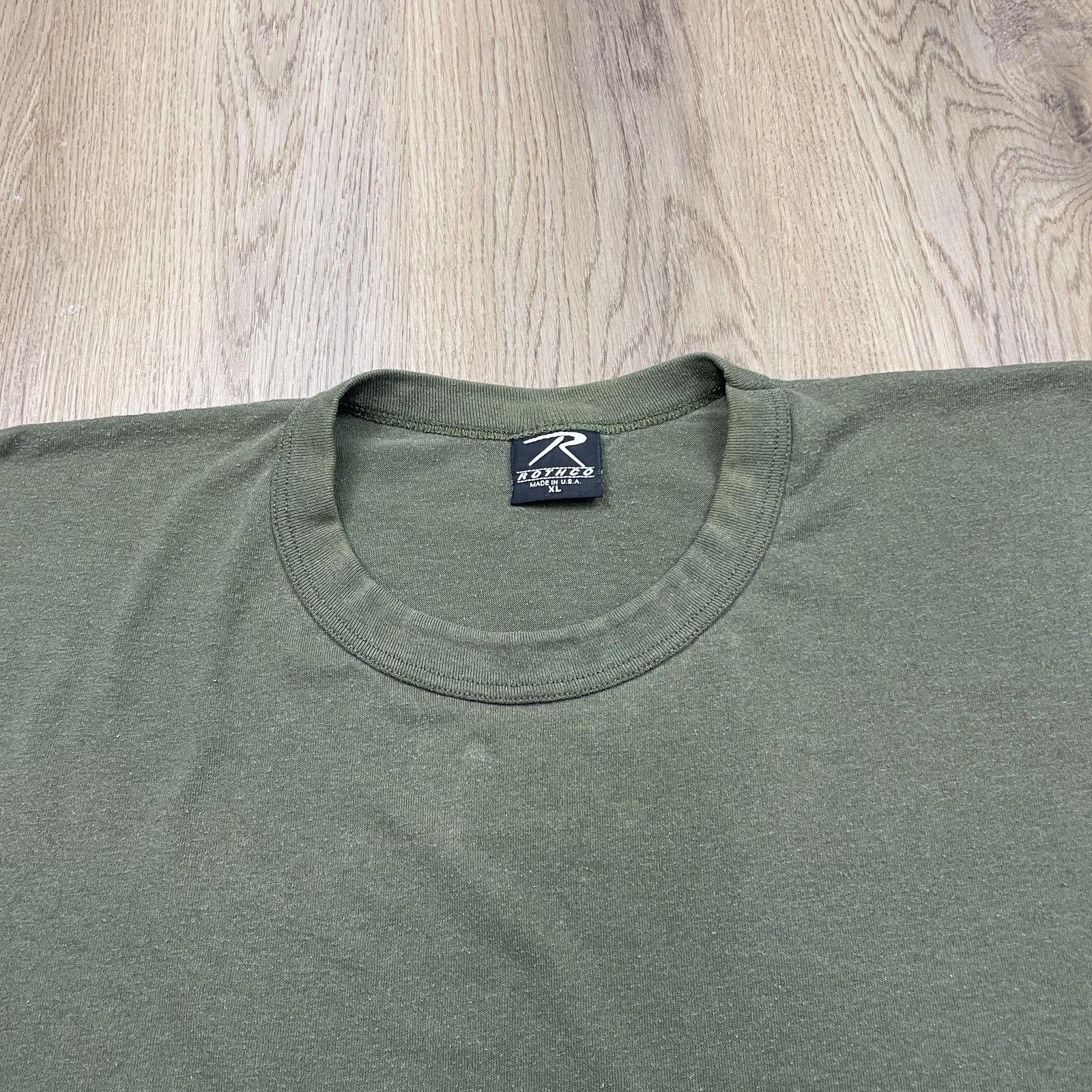 Rothco Shirt Mens XL Made USA Military Tee Crewneck Poly Cotton Basic Casual gallery