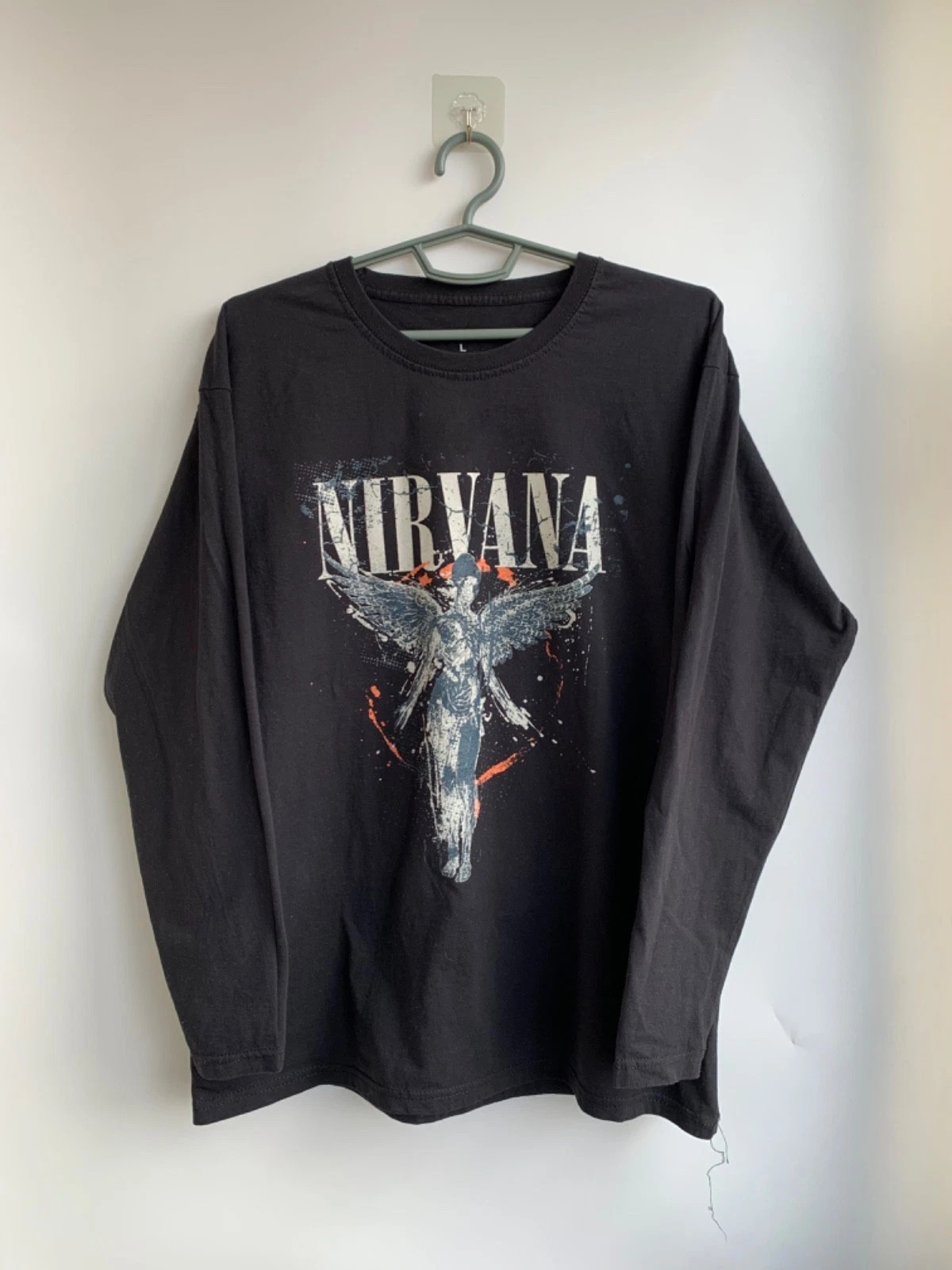 Nirvana In Utero Album 1993 Reprint Longsleeve Shirt S-5XL