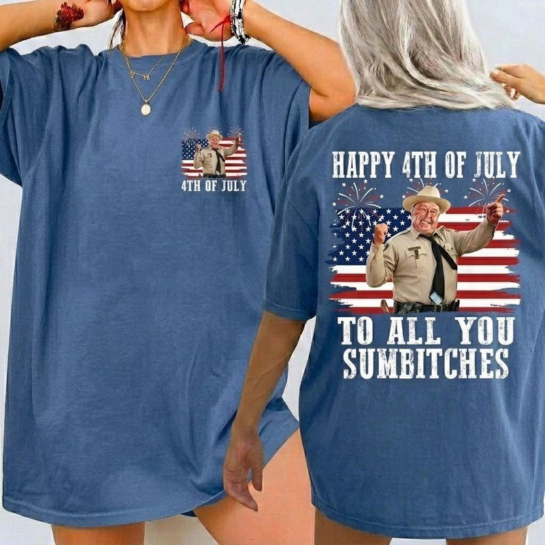 Happy 4th Of July To All You Sumbitches Shirt, Retro Shirt gallery