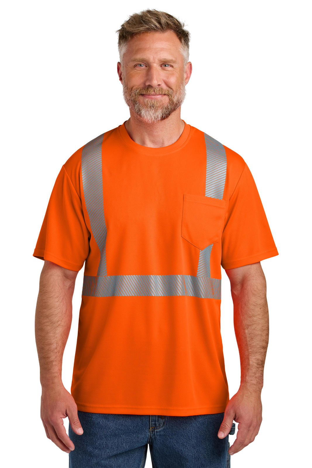 CornerStone ANSI 107 Class 2 Segmented Tape Tee CS204 gallery