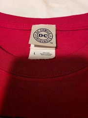 Plastic Man Distressed Red Soft T-Shirt Sz Large DC Comics Excellent