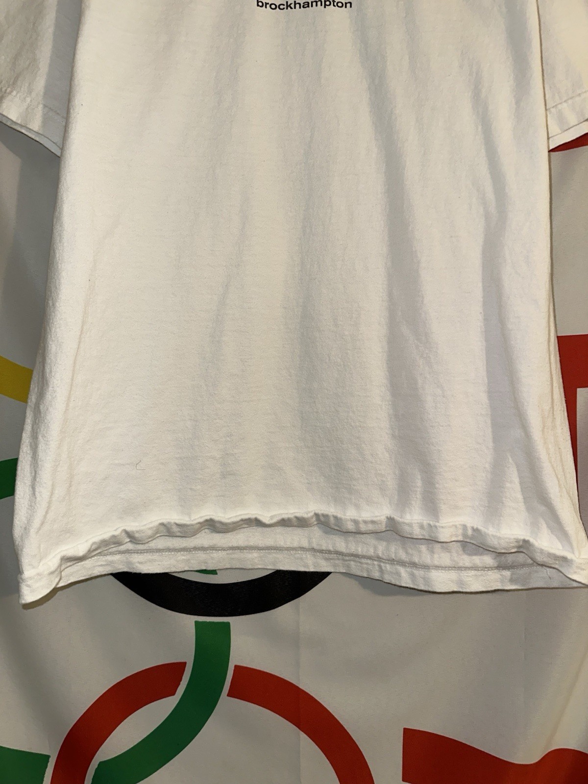 Brockhampton Couch Logo T Shirt Mens Large White Graphic Tee Band Music gallery