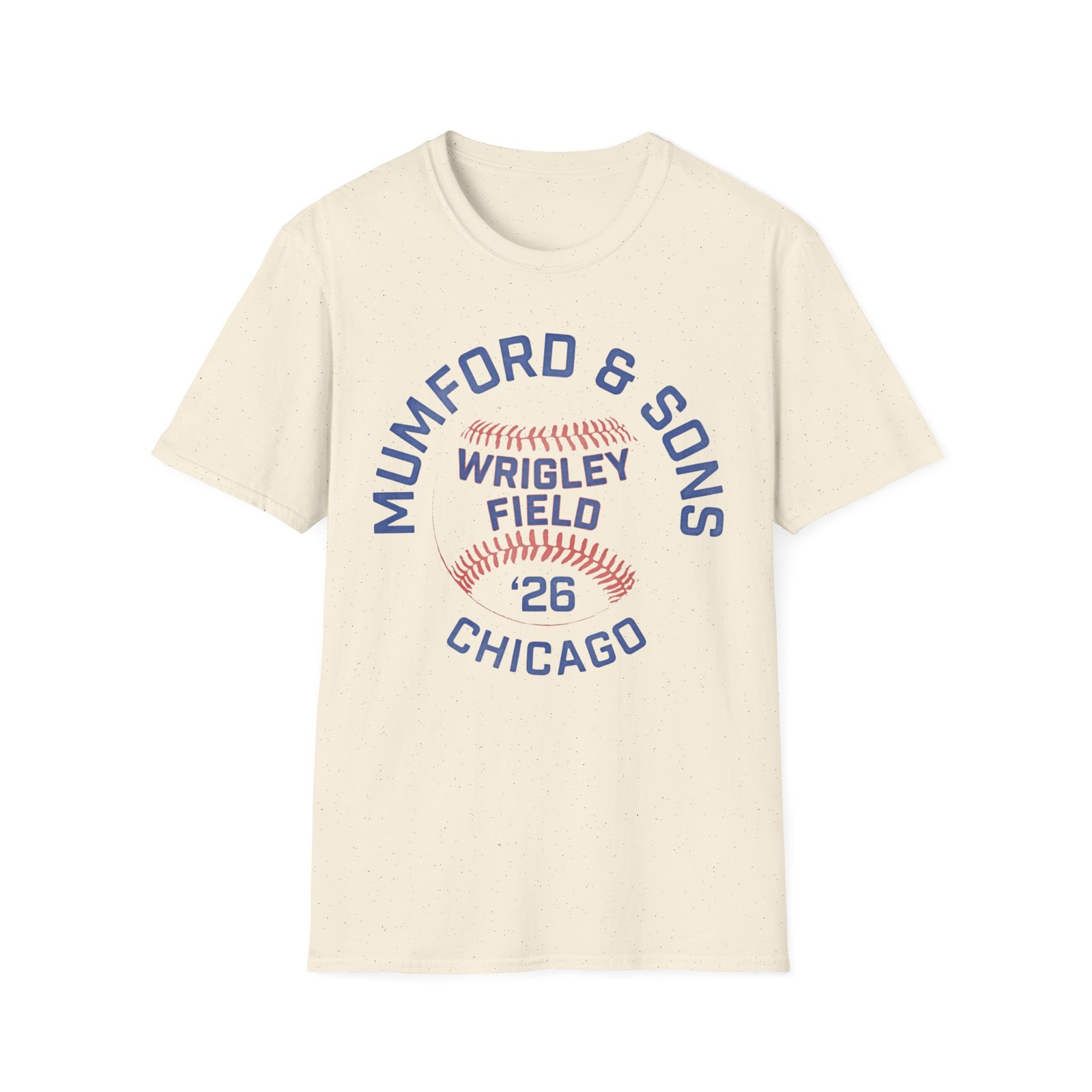 Mumford & Sons Wrigley Field Baseball T-Shirt | Chicago Music Tee gallery