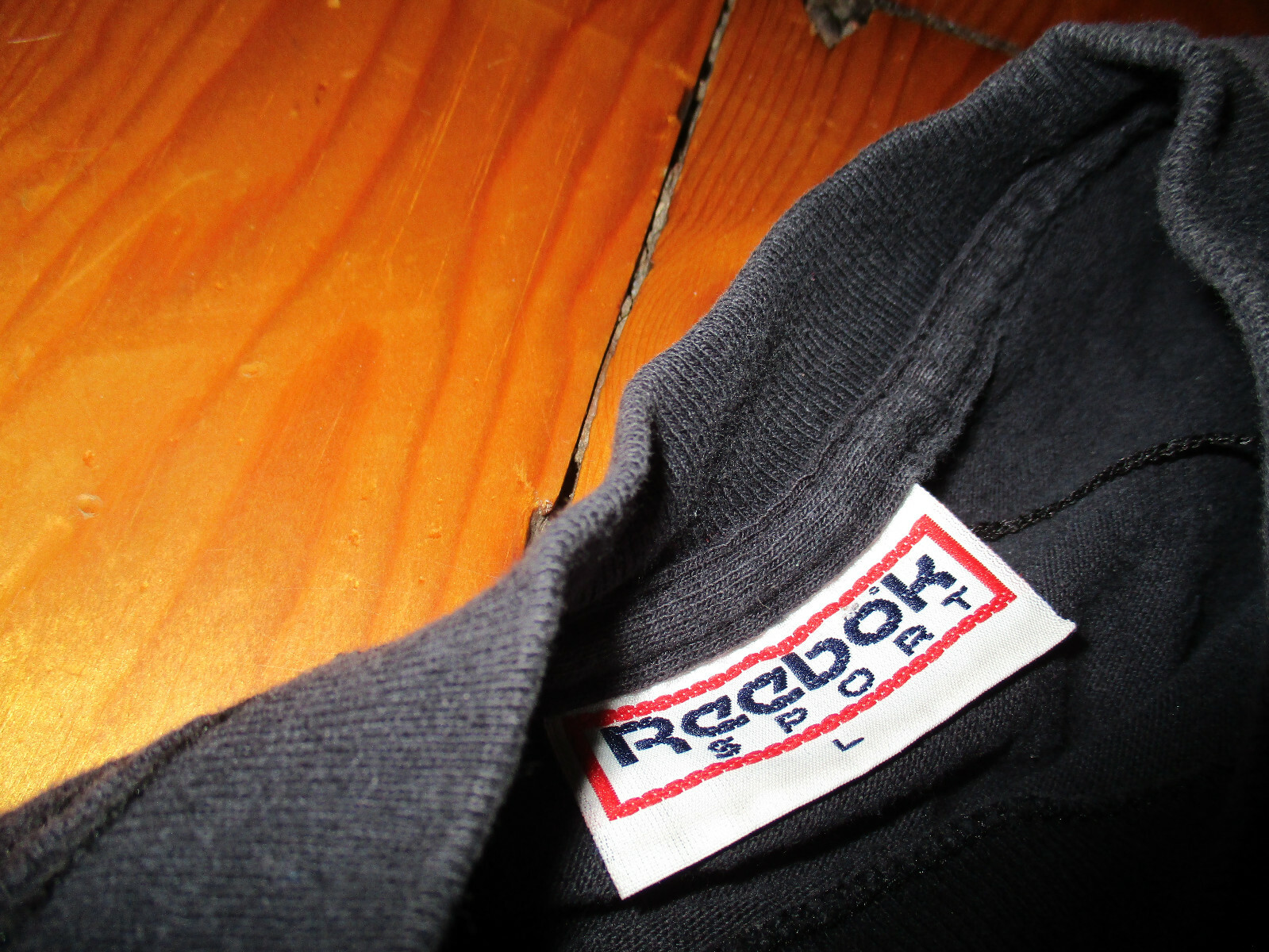 vtg 80s Reebok Slamdance Sport Black T Shirt Size L Single Stitch 90s Basketball gallery