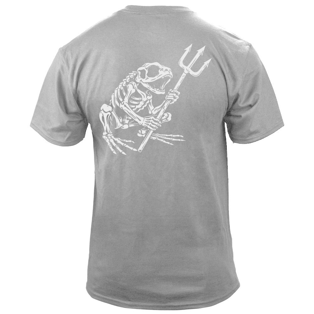 Official US Navy Bone Frog LLTB Tri-Blend Shirt - Navy Special Forces Honor Tee gallery