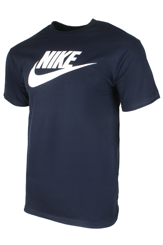 Nike Men's T-Shirt Athletic Logo Swoosh Printed Active Short Sleeve Tee gallery