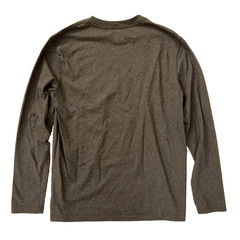 Insect Shield Mens Long Sleeve Pocket T-Shirt Titanium M DriBalance UPF 30+