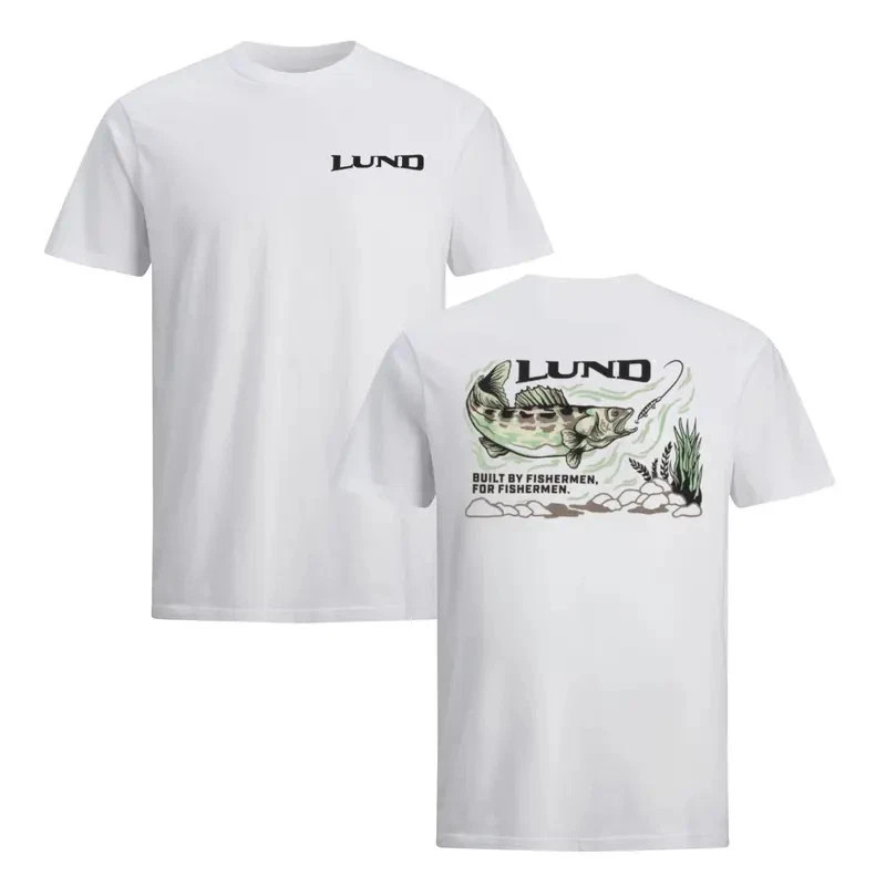 Lund Boats Vintage Shirt, Fishing Short-sleeve 2sides Tee, Gift For Outdoorsmen gallery