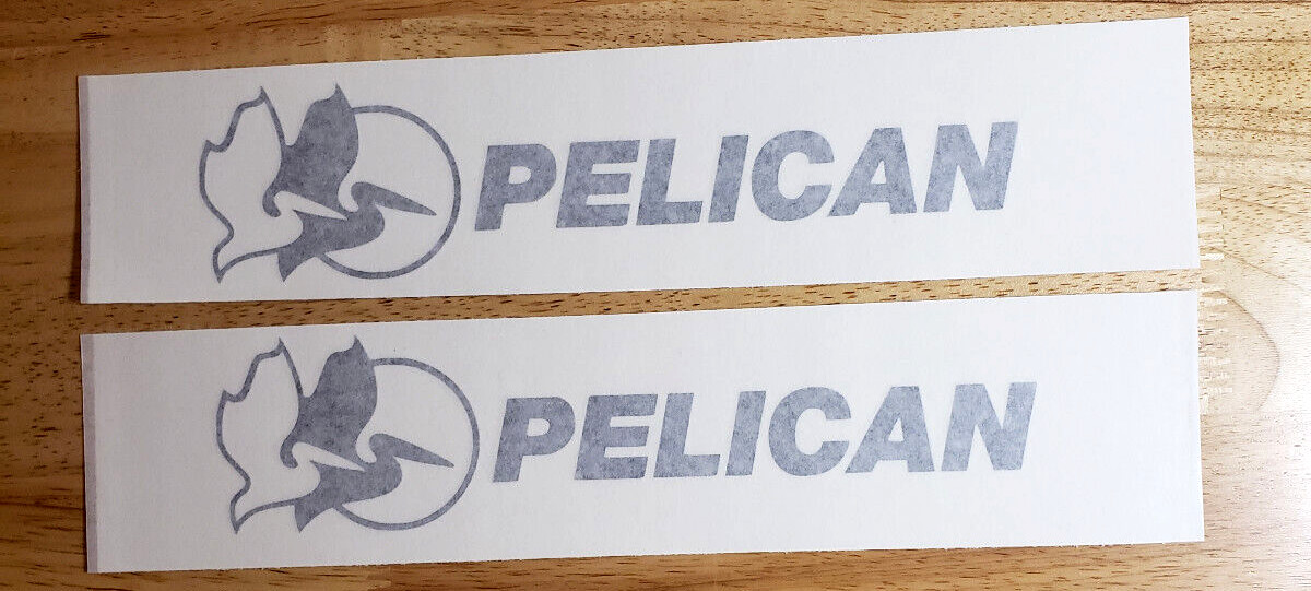 Pelican Products  Decals Stickers Gloss black Shot Show Equipment Case Fast USA!