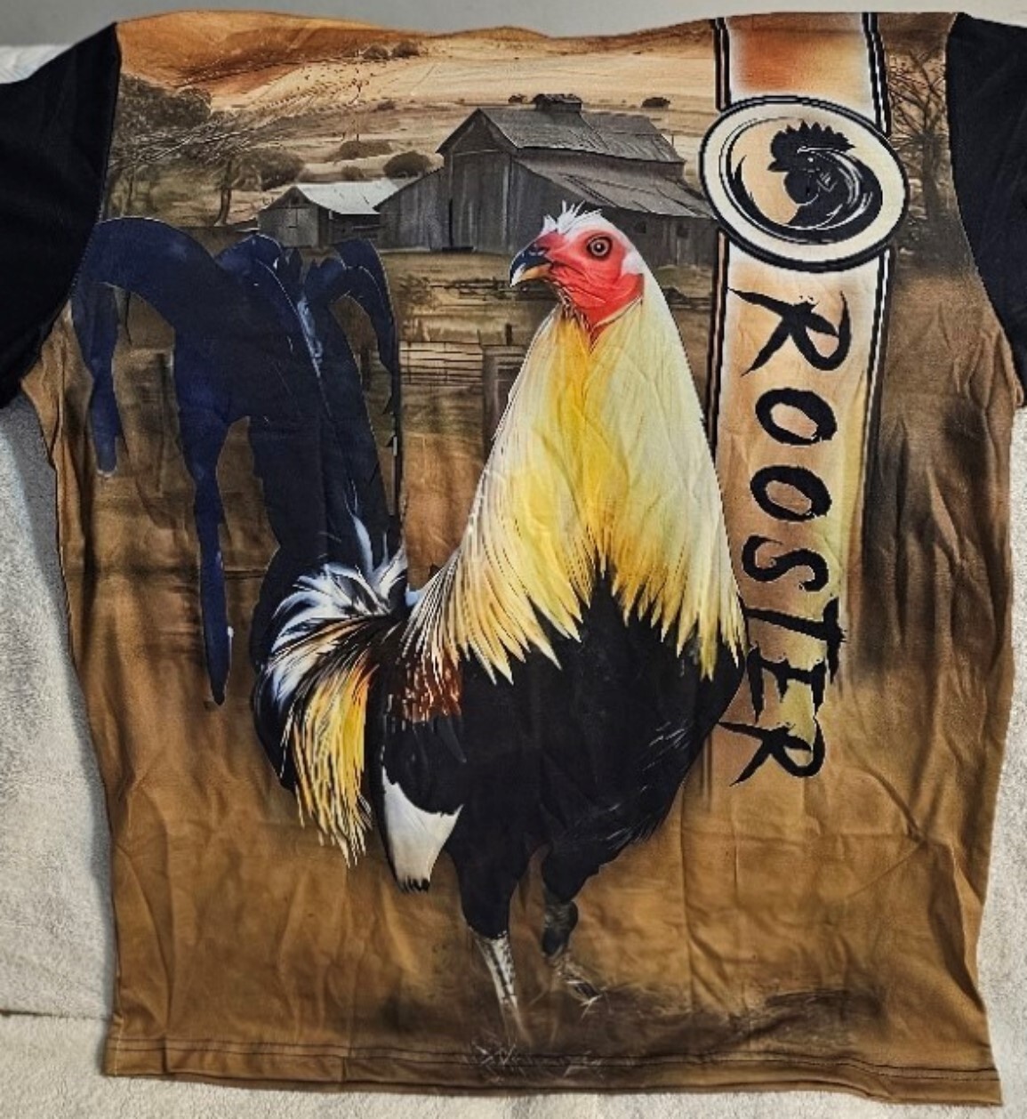ROOSTER FARM BIRD ANIMAL COUNTRY OUTDOOR T-SHIRT gallery