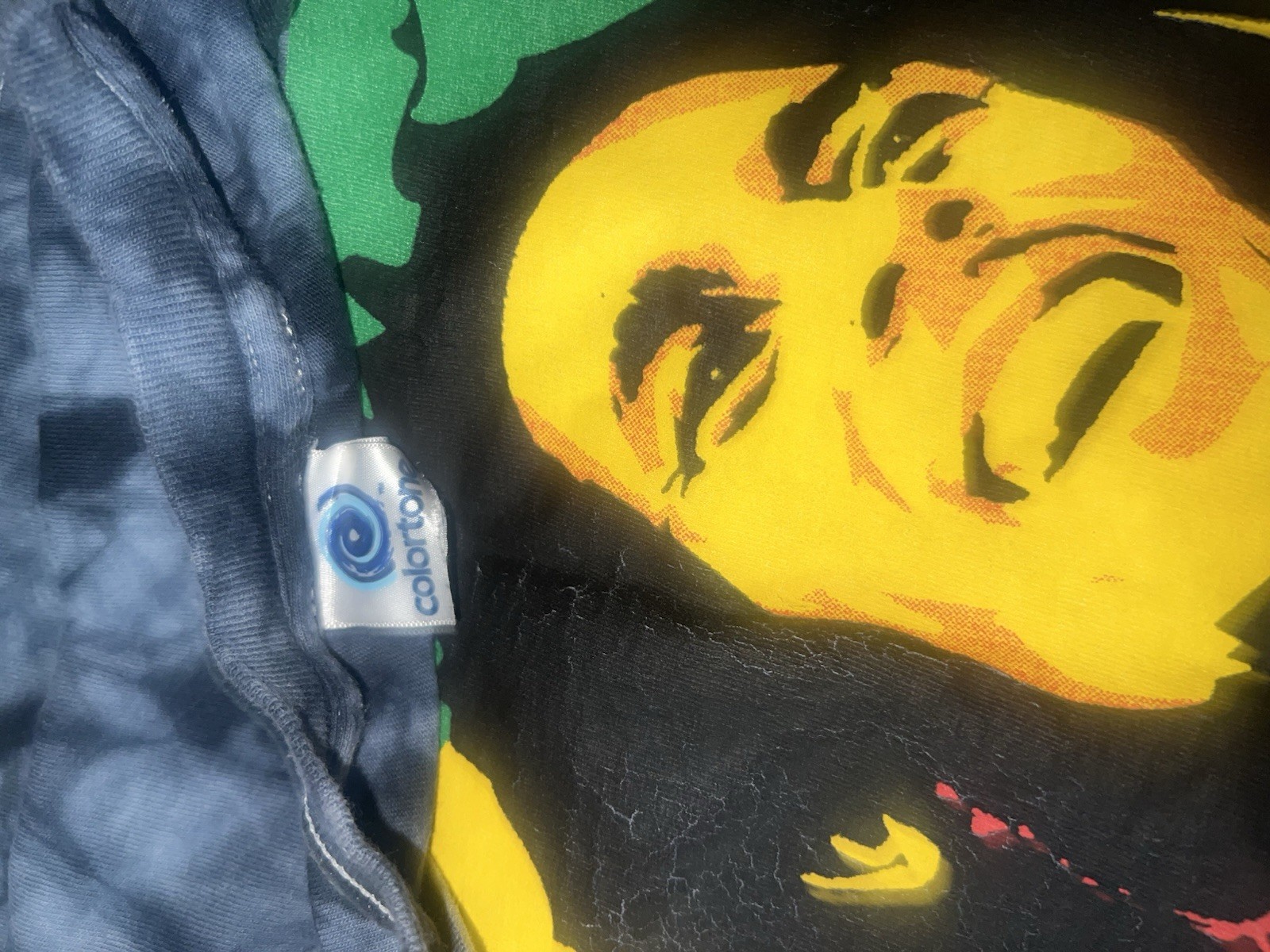 Bob Marley One Love Tie-Dye Reggae Crew Neck Long Sleeve Unisex gallery