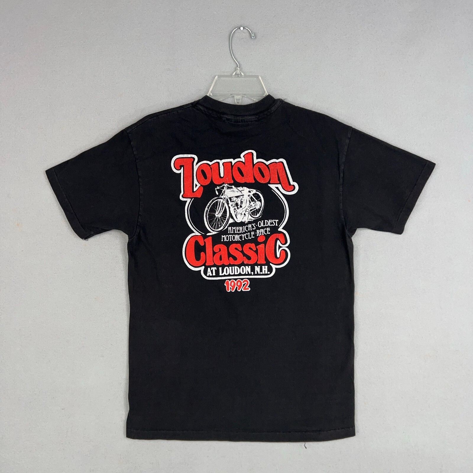 Vintage Loudon Classic Shirt Mens Medium New Hampshire Speedway Single Stitch 92